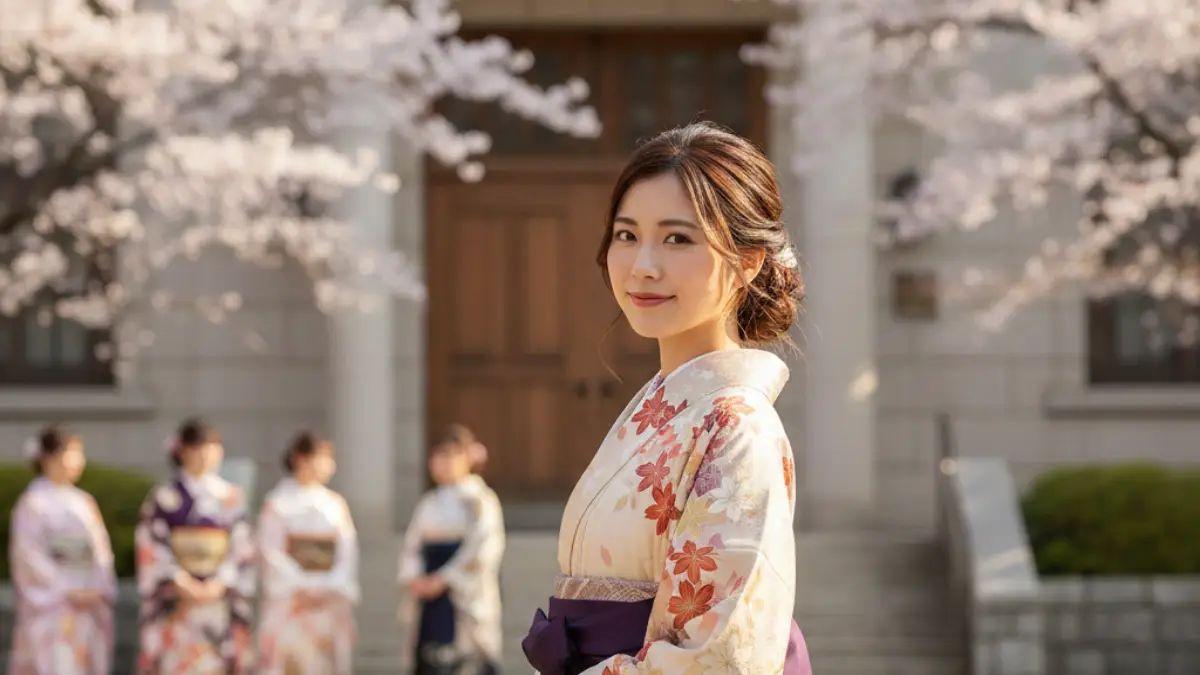 卒業式 袴髪型前髪 なしの正解は？小顔見せと似合わせ術