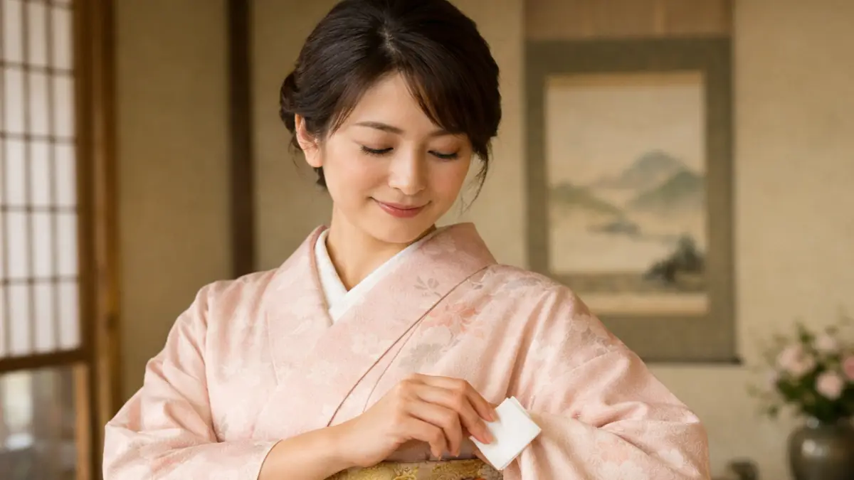 着物 ポケット代わりの使い方｜袂・懐・帯でスマホもすっきり収納