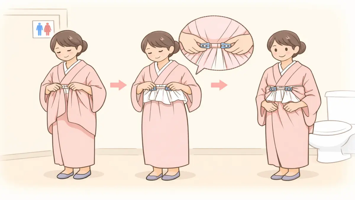 着物 トイレ クリップの正しい使い方と必要個数を初心者向けに徹底解説