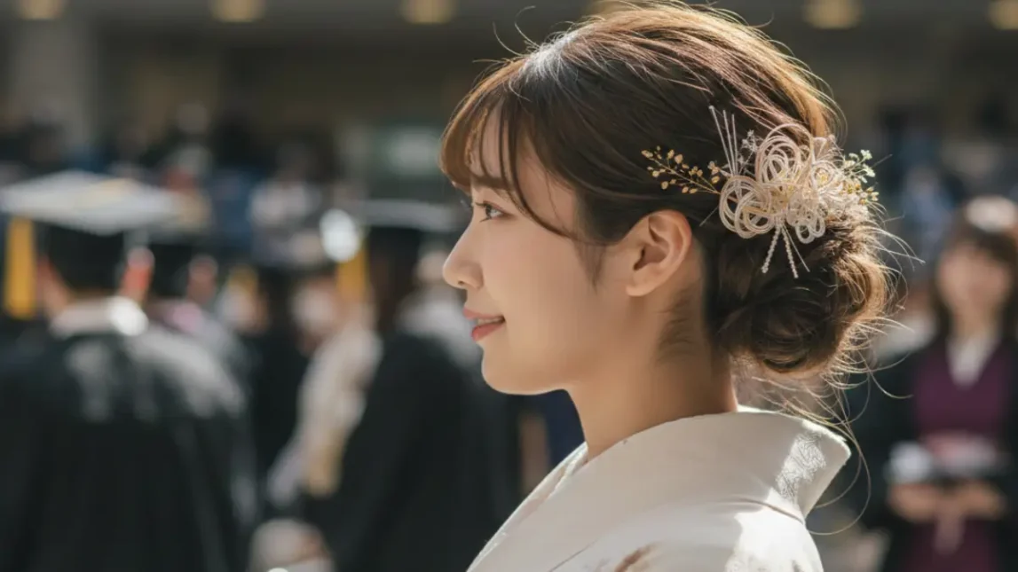 失敗しない最適解｜卒業式の袴髪編み込みアップ写真映えガイド