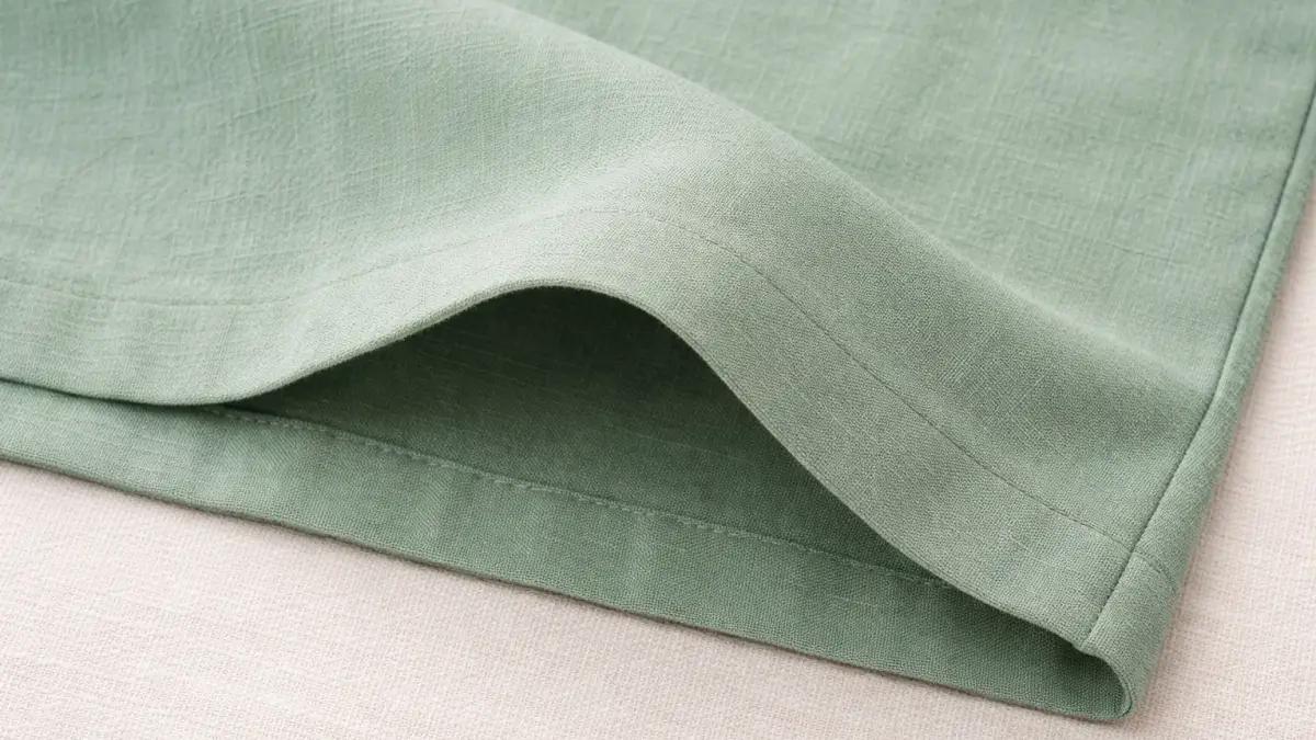 単衣の着物の一枚仕立て構造が分かる画像