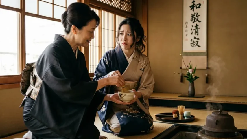茶道体験で失敗を防ぐポイント 茶道体験で失敗を防ぐための確認ポイントをイメージした画像