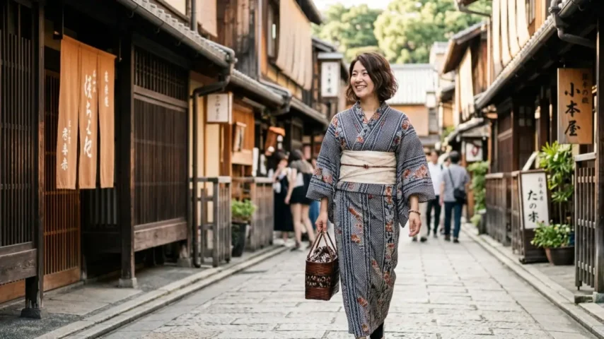 着物ボブそのままスタイル 着物髪型 ボブ30代でそのままでも自然に見えるスタイル