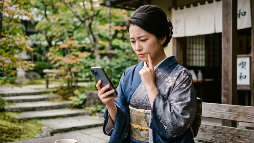 着物を羽織にリメイクするか判断する