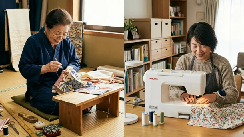 着物を羽織にリメイクするDIYと依頼の違い