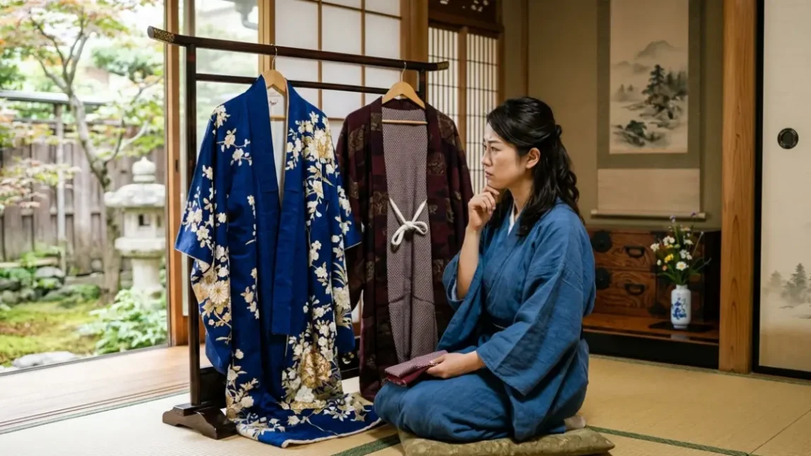 着物を羽織にリメイクはできる？向き不向きと後悔しない選び方