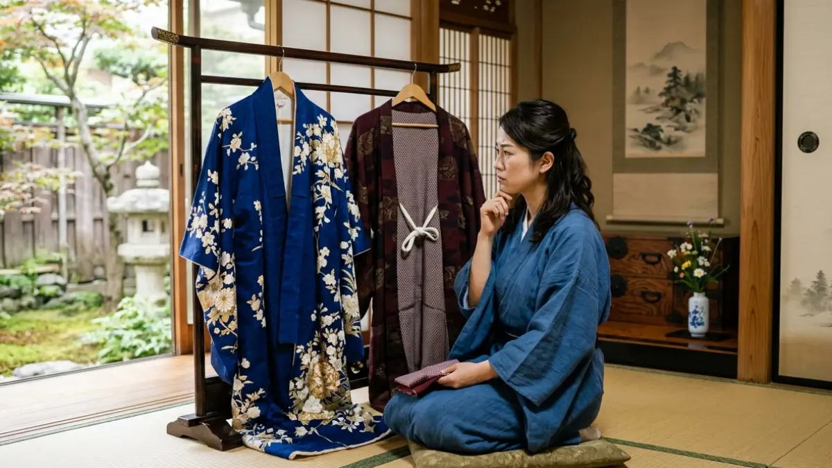 着物を羽織にリメイクはできる?向き不向きと後悔しない選び方
