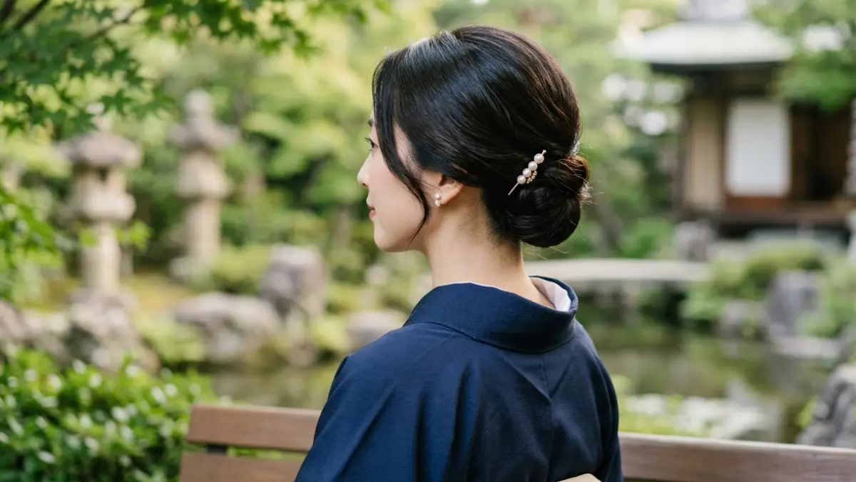 髪飾り 結婚式 着物 親族に適した小ぶりで上品な和装ヘアアクセサリー