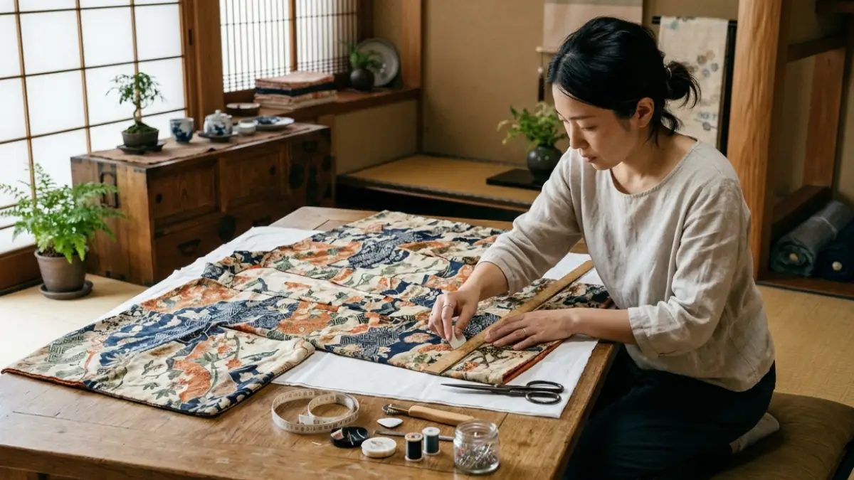 着物リメイク もんぺ 作り方で迷わない 素材選びと注意点