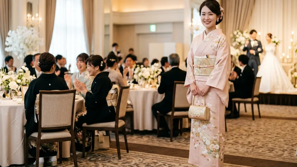 結婚式 着物友人は好印象が正解 浮かない着物選びとマナー
