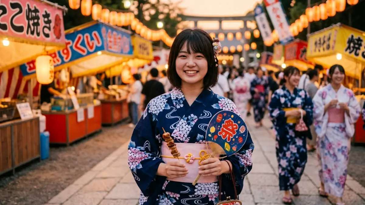 浴衣髪型ボブ高校生の簡単アレンジまとめ