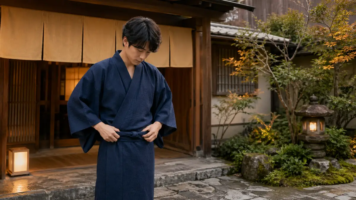 浴衣帯 結び方男 旅館簡単の正解｜迷わず整う基本方法