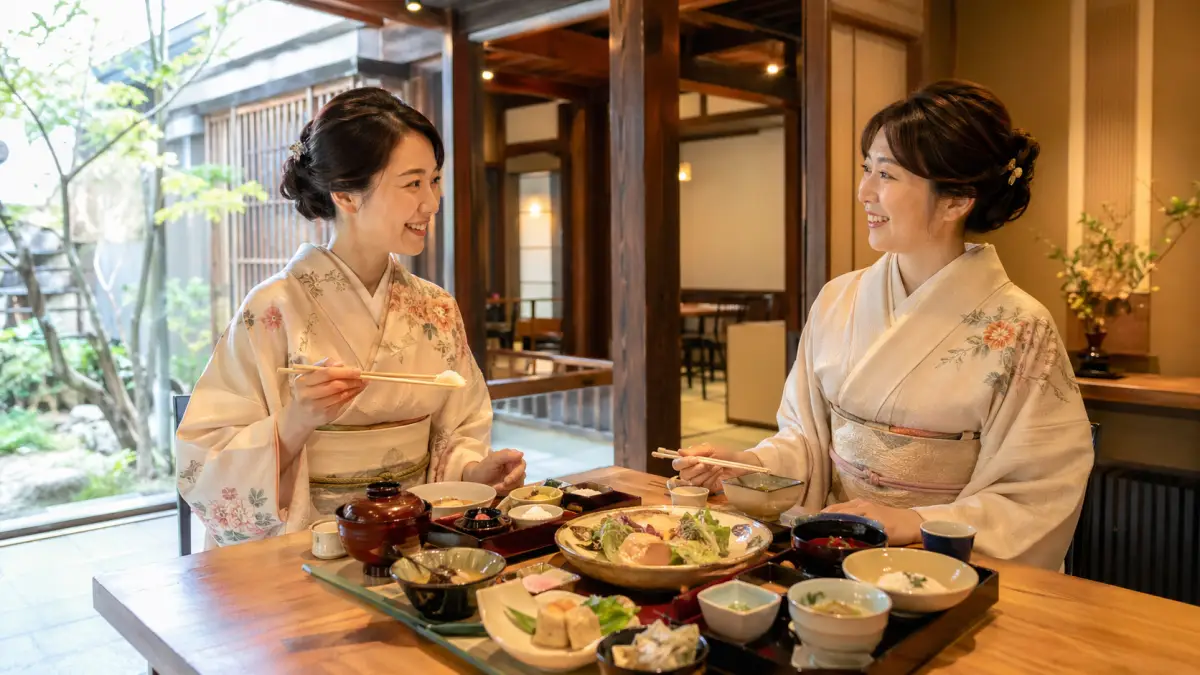 京都 着物 ランチにおすすめの町家レストラン