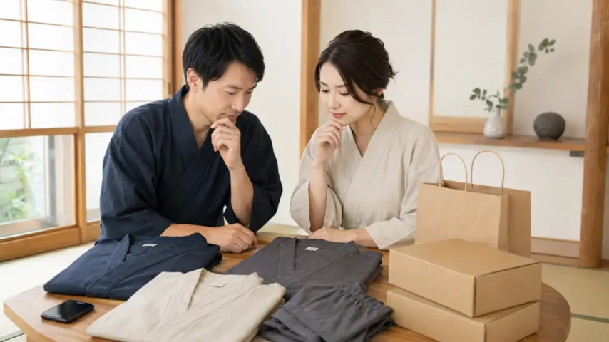 作務衣はどこで買えるか店舗と通販を比較して選ぶ日本人男女