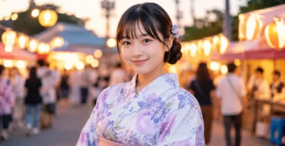 浴衣 髪型 中学生におすすめの簡単で崩れにくいヘアアレンジ