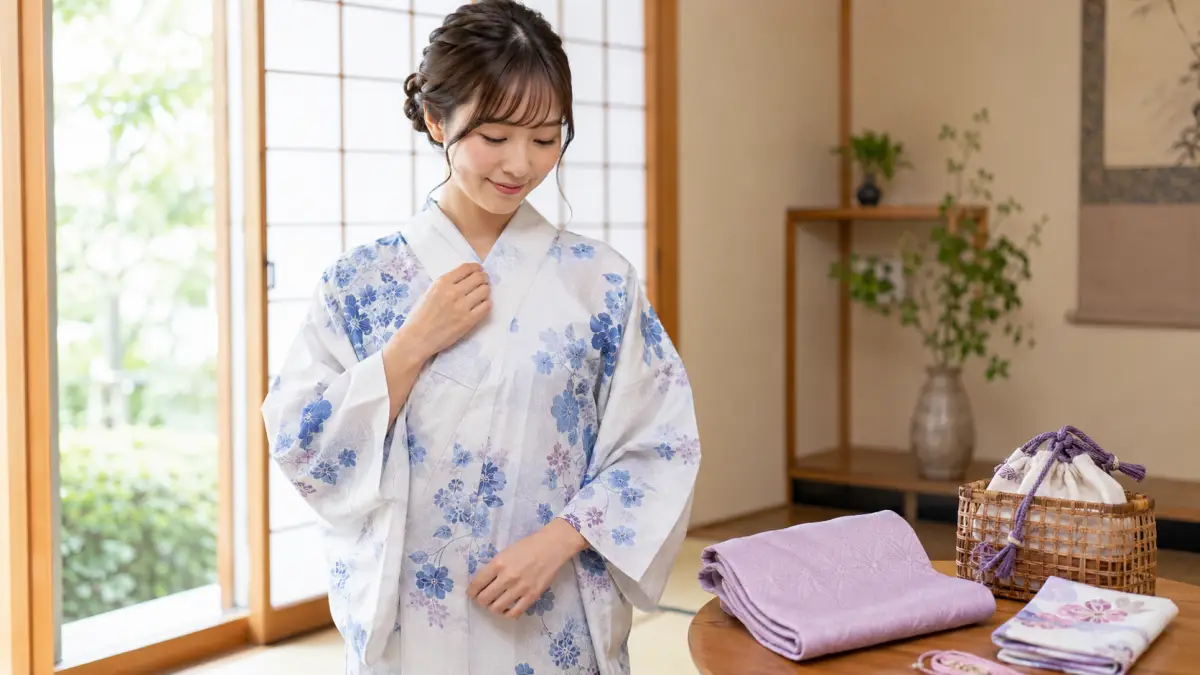 浴衣どっちが上女の答えは右前｜失敗しない着方