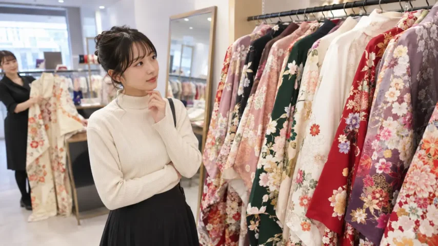 成人式着物レンタルいつからの目安を調べる日本人女性