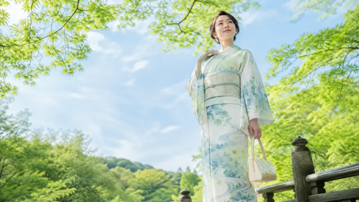 風薫る 着物で失敗しない！初夏に合う色柄と小物選び