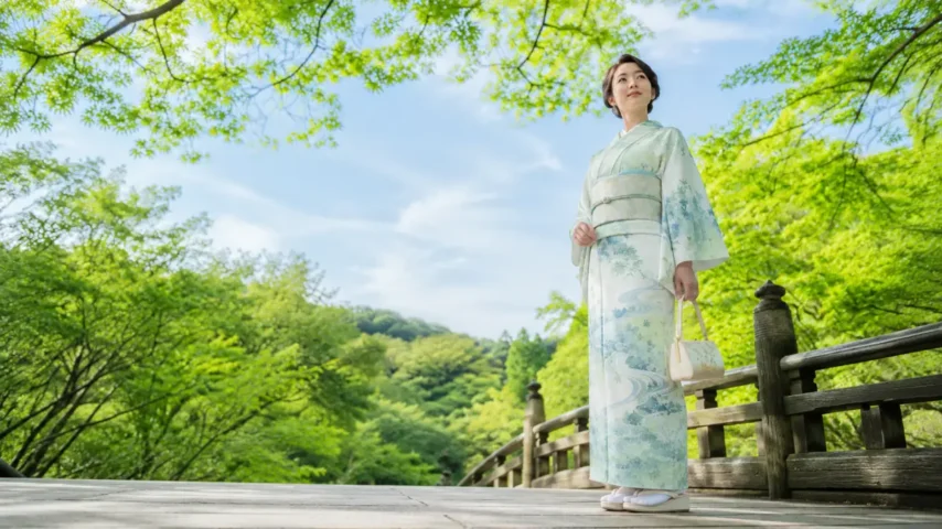 風薫る 着物のまとめとして見る初夏の上品な着こなし