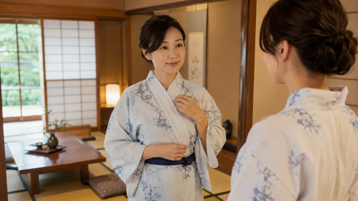 旅館 浴衣の着方女の正解｜どっちが上もすぐ解決できる基本