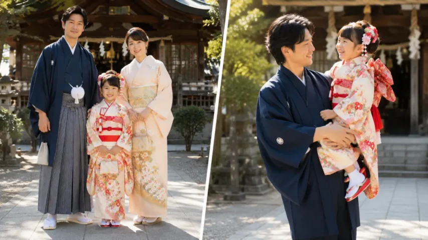 七五三 父親 袴 あり なし