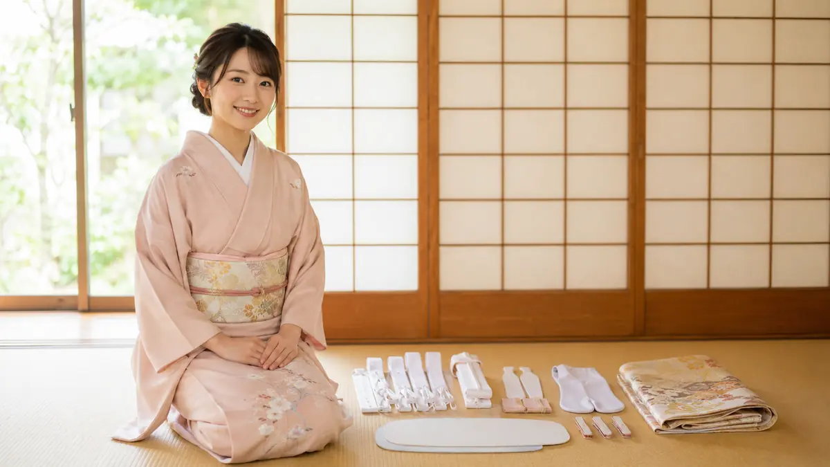 着付けセットは何が入ってる？浴衣用・小物用の違いと選び方