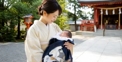 お宮参り訪問着色は淡色が安心|黒・白・赤の迷いも解消できる