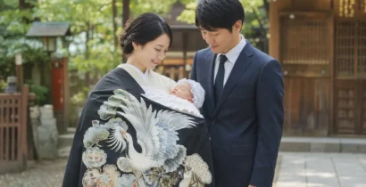 お宮参り 産着着方はこれで安心|男の子・女の子の正しい掛け方