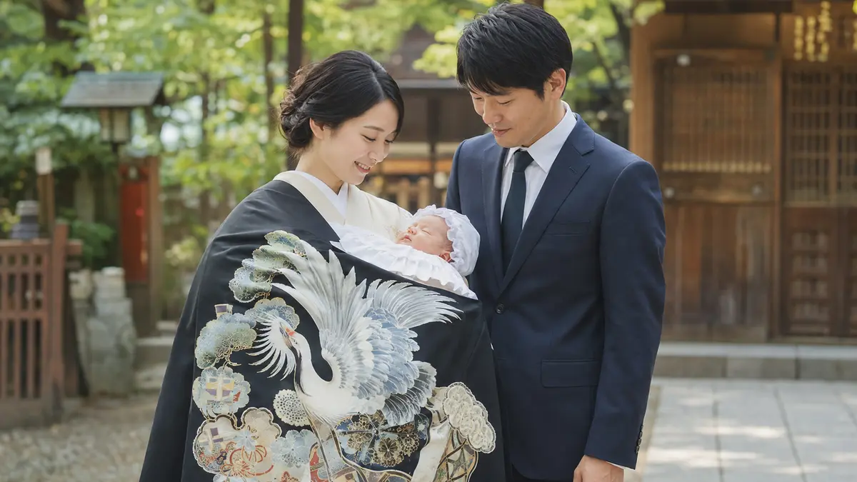 お宮参り 産着着方はこれで安心｜男の子・女の子の正しい掛け方