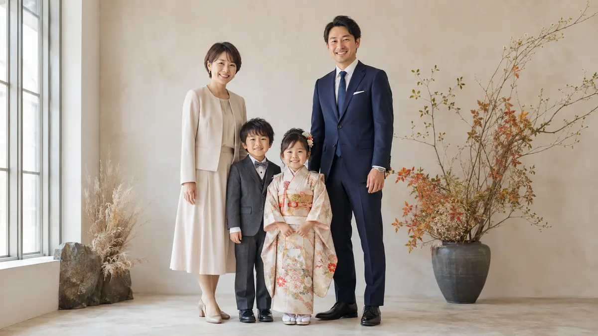 七五三前撮りの親の服装はセミフォーマルが安心｜迷わない選び方